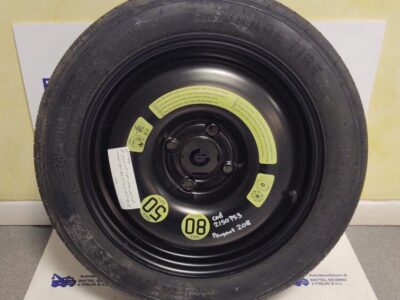 RUOTINO DI SCORTA 125/80-15 95M PEUGEOT 208 COD. 2150753 - USATO