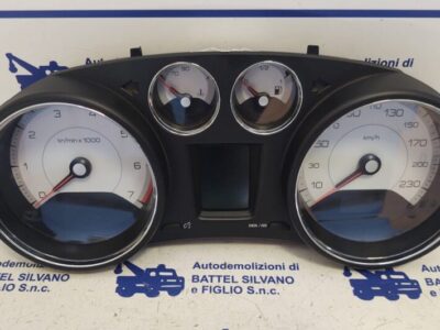 STRUMENTAZIONE CONTAKM PEUGEOT 308 1.6 16V '07-'11 COD. 9665107580 - USATO