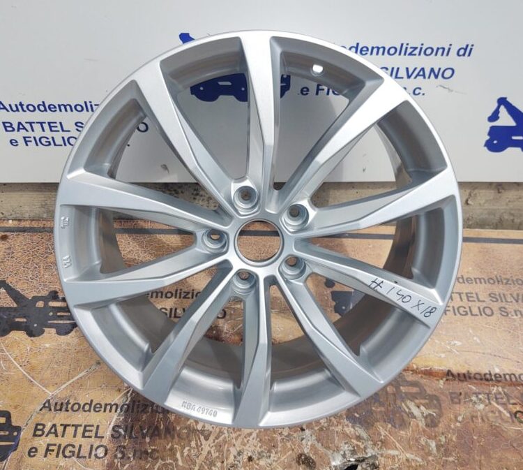 CERCHIO IN LEGA MAK MODELLO WOLF 18"X7.5" ET COD. WF7580